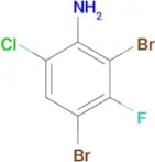 2,4-Dibromo-6-chloro-3-fluoroaniline
