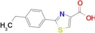 2-(4-Ethylphenyl)thiazole-4-carboxylic acid