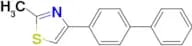 2-Methyl-4-(4-biphenylyl)thiazole