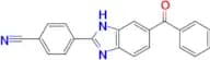 5-Benzoyl-2-(4-cyanophenyl)benzimidazole