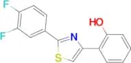 2-(3,4-Difluorophenyl)-4-(2-hydroxyphenyl)thiazole
