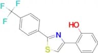4-(2-Hydroxyphenyl)-2-[4-(trifluoromethyl)phenyl]-thiazole