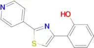 4-(2-Hydroxyphenyl)-2-(4-pyridyl)thiazole