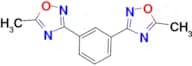 1,3-Bis(5-methyl-1,2,4-oxadiazolyl)benzene