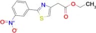 Ethyl 2-[2-(3-nitrophenyl)-1,3-thiazol-4-yl]acetate