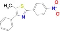 5-Methyl-2-(4-nitrophenyl)-4-phenylthiazole