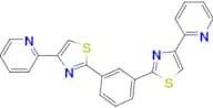 1,3-Bis[4-(2-pyridyl)-2-thiazolyl]benzene