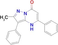3,5-Diphenyl-7-hydroxy-2-methyl-pyrazolo[1,5-a]-pyrimidine