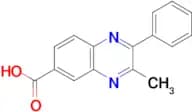 2-Methyl-3-phenylquinoxaline-7-carboxylic acid