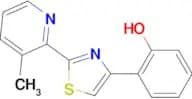 2-(3-Methyl-2-pyridyl)-4-(2-hydroxyphenyl)thiazole