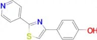 2-(4-Pyridyl)-4-(4-hydroxyphenyl)thiazole