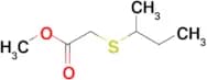Methyl 2-(butan-2-ylsulfanyl)acetate