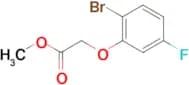 2-Bromo-5-fluorophenoxyacetic acid methyl ester