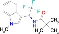 2,2-Dimethyl-N-[(1S)-2,2,2-trifluoro-1-(1-methyl-1H-indol-3-yl)ethyl]propanamide