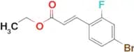 Ethyl (2E)-3-(4-bromo-2-fluorophenyl)prop-2-enoate
