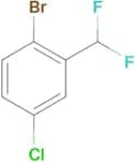 1-Bromo-4-chloro-2-(difluoromethyl)benzene