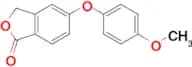 5-(4-Methoxyphenoxy)-1,3-dihydro-2-benzofuran-1-one