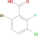 6-Bromo-3-chloro-2-fluorobenzoic acid