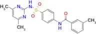 N-{4-[(4,6-Dimethylpyrimidin-2-yl)sulfamoyl]phenyl}-3-methylbenzamide