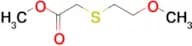 Methyl 2-[(2-methoxyethyl)sulfanyl]acetate