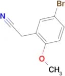 5-Bromo-2-methoxyphenylacetonitrile