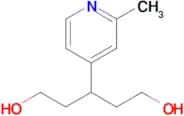 3-(2-Methyl-4-pyridinyl)-1,5-pentanediol
