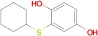 2-(Cyclohexylsulfanyl)benzene-1,4-diol