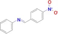 [N(E)]-N-[(4-Nitrophenyl)methylidene]aniline