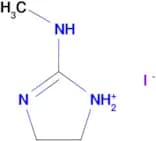 2-(Methylamino)-4,5-dihydro-1H-imidazol-3-ium iodide
