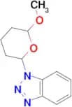 1-(6-Methoxyoxan-2-yl)-1H-1,2,3-benzotriazole