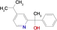 1-Phenyl-1-[4-(propan-2-yl)pyridin-2-yl]ethan-1-ol