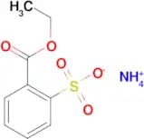 Ammonium 2-(ethoxycarbonyl)benzene-1-sulfonate