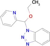 1-[Ethoxy(pyridin-2-yl)methyl]-1H-1,2,3-benzotriazole