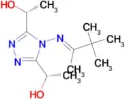(1S)-1-{4-[(E)-(3,3-Dimethylbutan-2-ylidene)amino]-5-[(1R)-1-hydroxyethyl]-4H-1,2,4-triazol-3-yl}e…