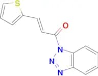(2E)-1-(1H-1,2,3-Benzotriazol-1-yl)-3-(thiophen-2-yl)prop-2-en-1-one