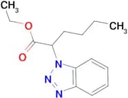 Ethyl 2-(1H-1,2,3-benzotriazol-1-yl)hexanoate