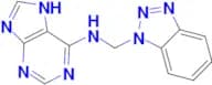 N-(1H-1,2,3-Benzotriazol-1-ylmethyl)-9H-purin-6-amine