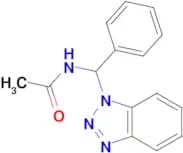 N-[1H-1,2,3-Benzotriazol-1-yl(phenyl)methyl]acetamide