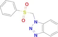 1-[(Benzenesulfonyl)methyl]-1H-1,2,3-benzotriazole