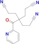 4-(2-Cyanoethyl)-4-(pyridine-2-carbonyl)heptanedinitrile