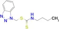 N-Butyl[(1H-1,2,3-benzotriazol-1-ylmethyl)sulfanyl]carbothioamide