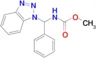 Methyl N-[1H-1,2,3-benzotriazol-1-yl(phenyl)methyl]carbamate