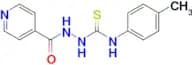 N-{[(4-Methylphenyl)carbamothioyl]amino}pyridine-4-carboxamide
