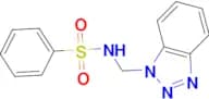 N-(1H-1,2,3-Benzotriazol-1-ylmethyl)benzenesulfonamide