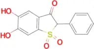 5,6-Dihydroxy-2-phenylbenzo[b]thiophen-3(2H)-one 1,1-dioxide