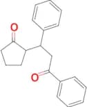 2-(3-Oxo-1,3-diphenylpropyl)cyclopentan-1-one