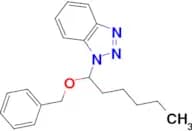 1-[1-(Benzyloxy)hexyl]-1H-1,2,3-benzotriazole