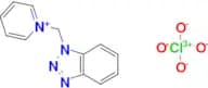 1-(1H-1,2,3-Benzotriazol-1-ylmethyl)pyridin-1-ium perchlorate