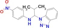 N-[1-(1H-1,2,3-Benzotriazol-1-yl)-2-methylpropyl]-4-nitroaniline