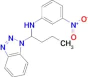N-[1-(1H-1,2,3-Benzotriazol-1-yl)butyl]-3-nitroaniline